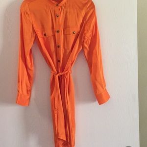 OBO Ralph Lauren Orange Long Sleeved button down